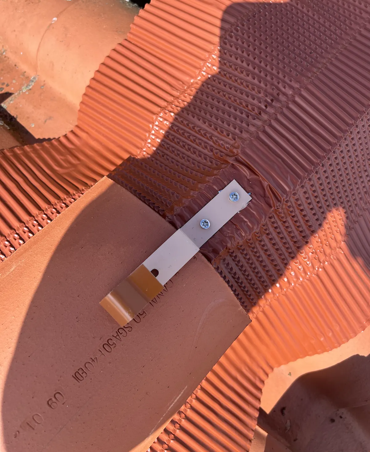 Remplacement de faîtage avec closoir ventilé — étape 4